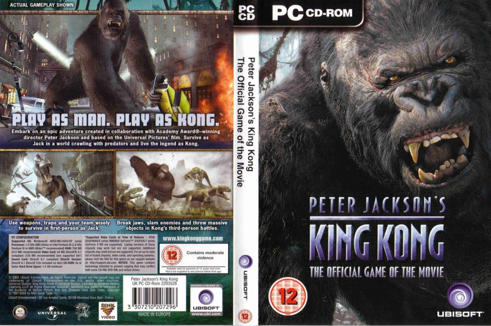 king kong 2005 game pc